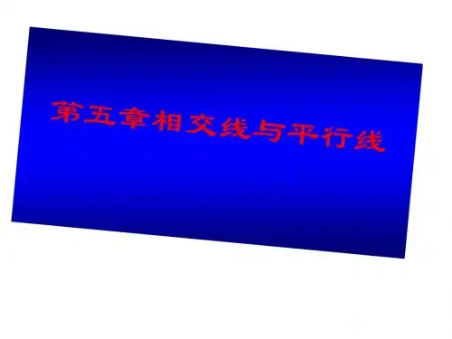 §5.1相交线