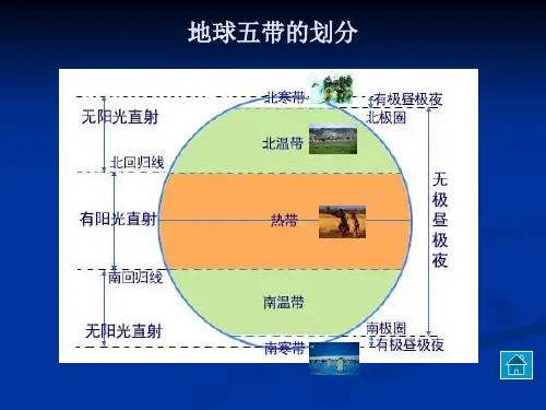 五带的划分