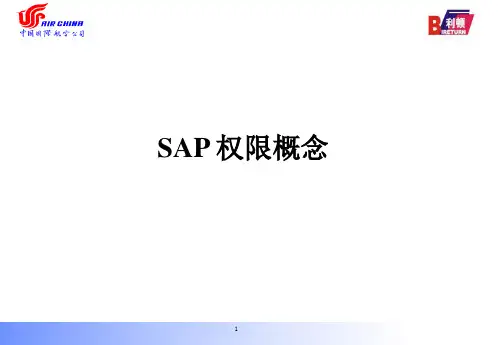 SAP权限介绍_v1.0