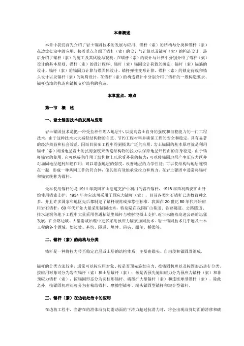 锚杆技术