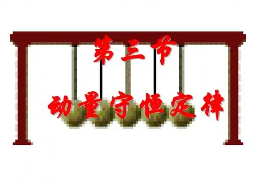 第3节动量守恒定律