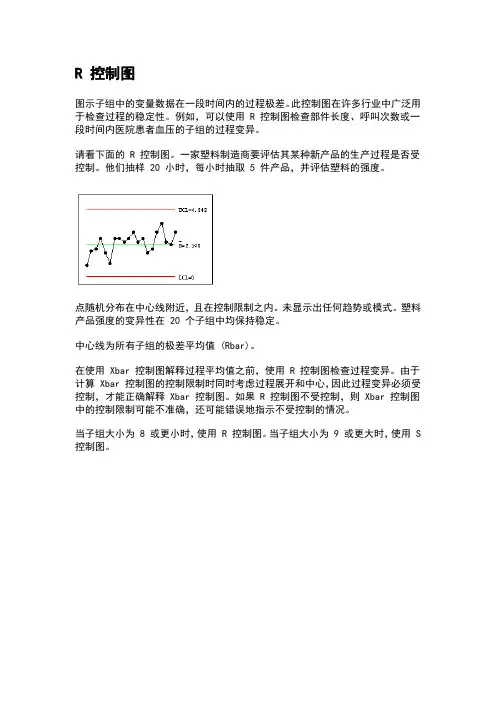 R 控制图