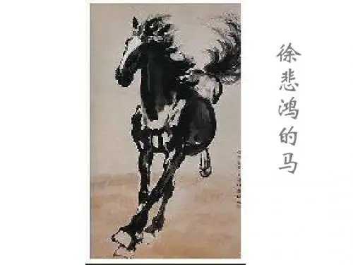 《马》ppt课件