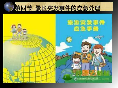 景区事故的预防和处理ppt精选课件