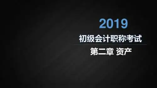 第二章 资产