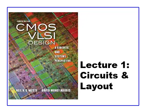 CMOS VLSI 设计PPT课件