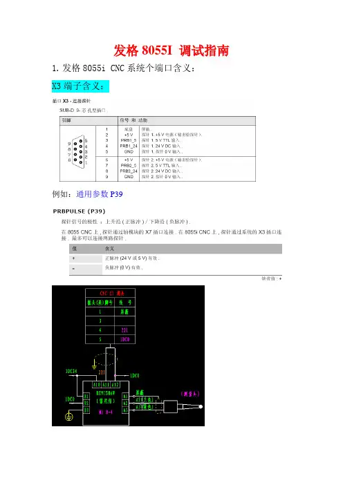 fagor_8055i调试指南