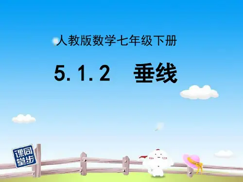 人教版七年级下数学5.1.2垂线