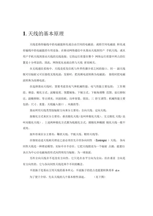 天线的种类及选型