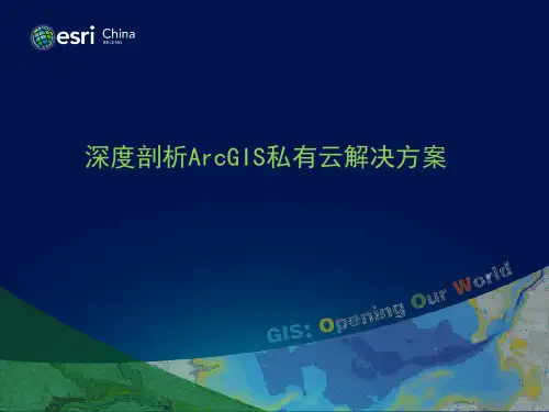 深度剖析ArcGIS私有云解决方案
