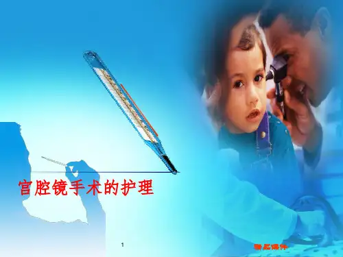 宫腔镜手术的护理ppt课件