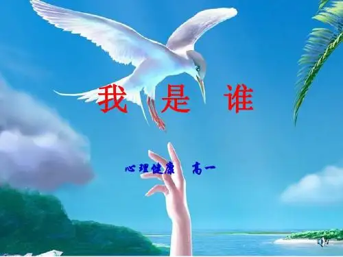 高中心理健康教育《我是谁》课件