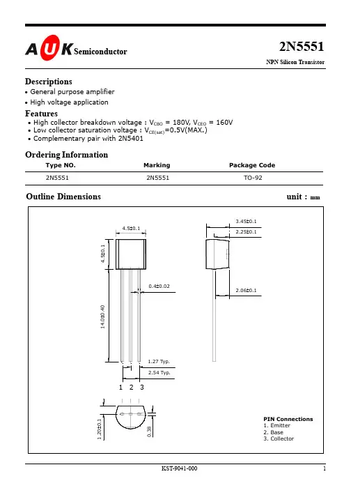 2N5551_datasheet