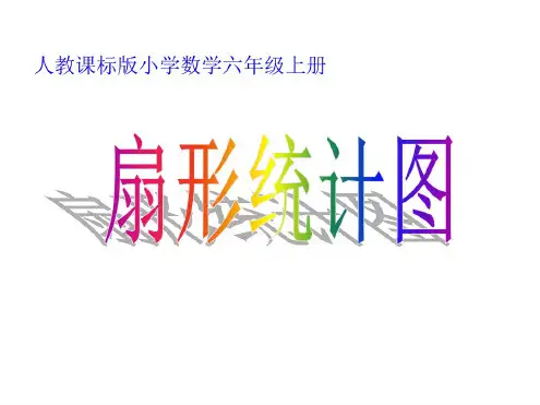 人教版小学数学六年级上册第六单元《扇形统计图》课件.ppt