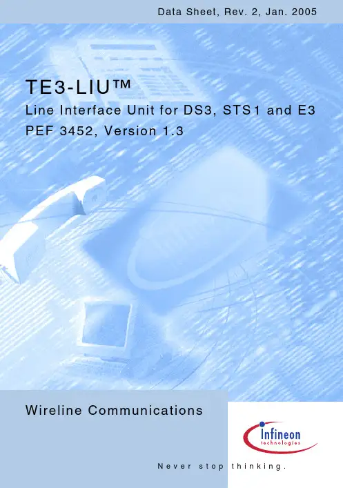 PEF3452HV1.3中文资料