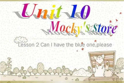 Unit 10 Lesson 2 Can I have the blue one,please 课件 2-优质公开课-北师大三起4下精品