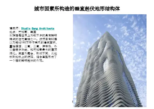 高层建筑设计实例分析ppt课件