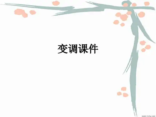 变调ppt课件
