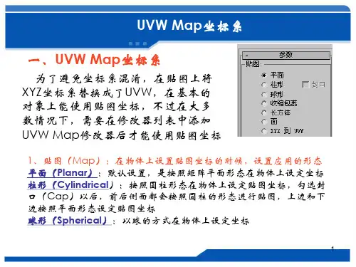 3ds__max__UVW__Map__坐标系