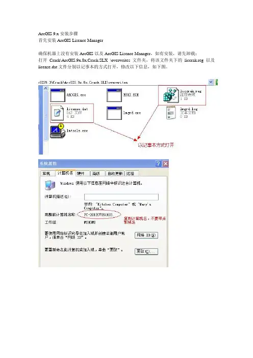 arcgis 9.X安装步骤(图解)