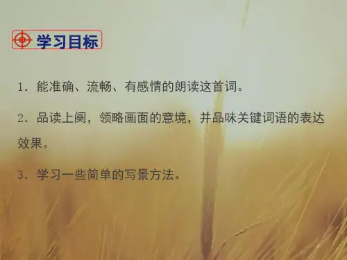人教版语文九上(部编版)：第1课《沁园春·雪》课件 (共29张PPT)