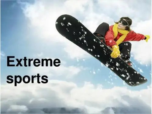 extreme sports