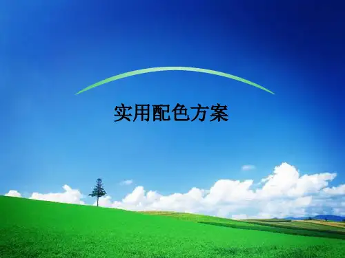 绝对经典配色方案