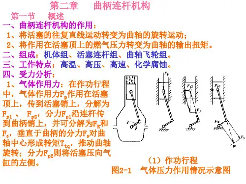 第二章曲柄连杆机构