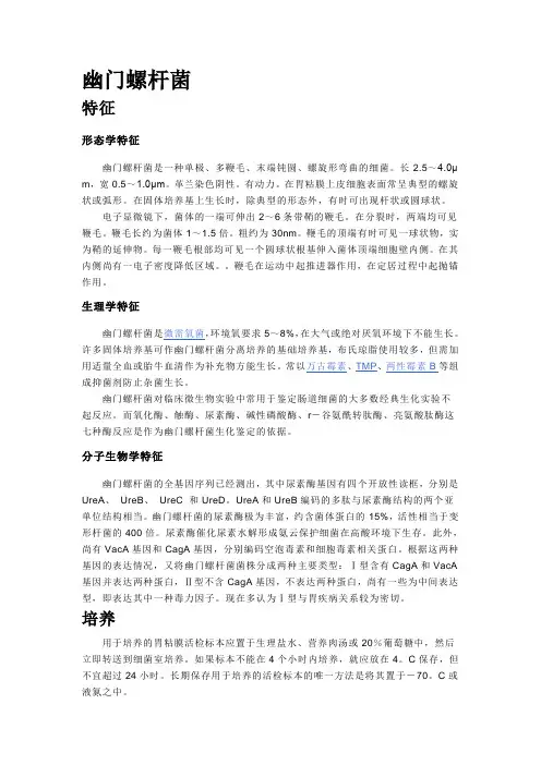 幽门螺杆菌