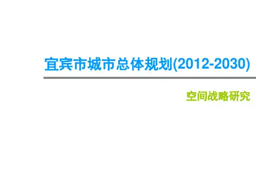 宜宾市城市总体规划(2012-2030)