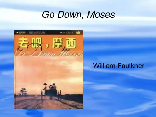 go down, moses