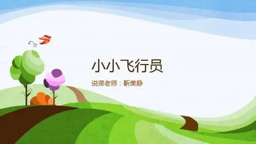 《小小飞行员》解析