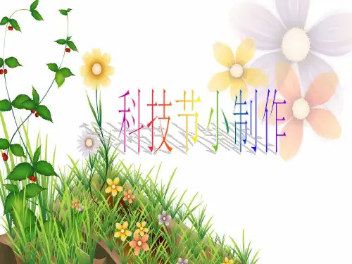 科技节小制作ppt课件
