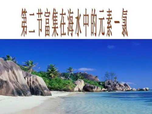 第二节氯