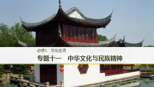 2019高考政治浙江选考新增分二轮课件：必修3文化生活专题十一