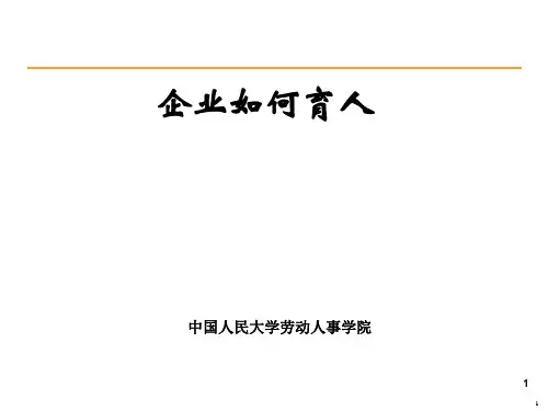 企业如何育人