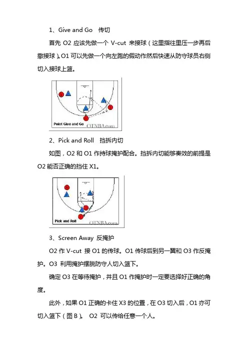 篮球3V3战术