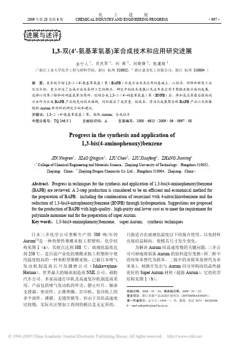 1_3_双_4_氨基苯氧基_苯合成技术和应用研究进展