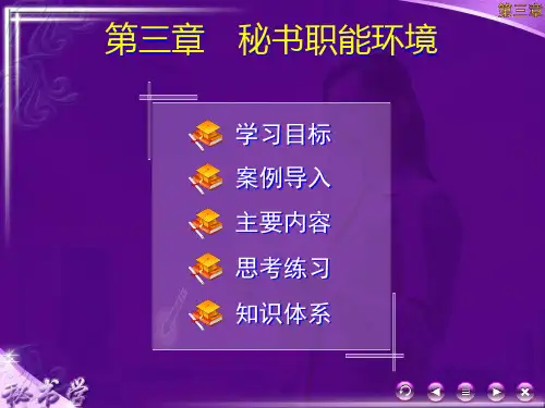 秘书职能环境.pptx