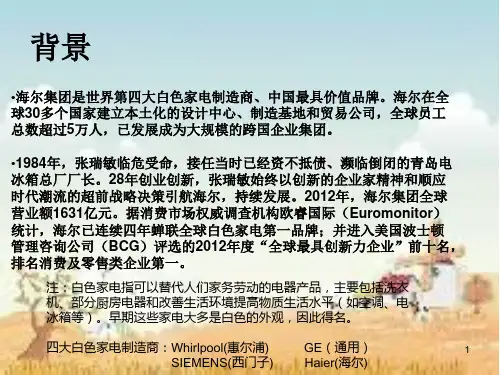 海尔集团案例分析——国际物流