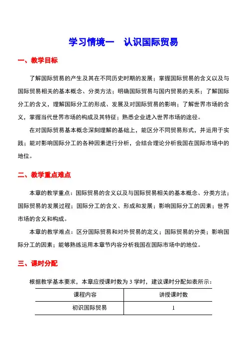 学习情境一