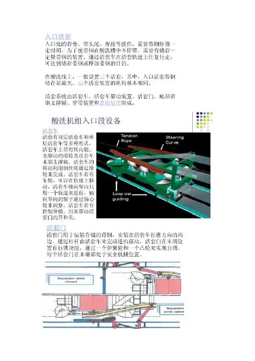活套的组成结构