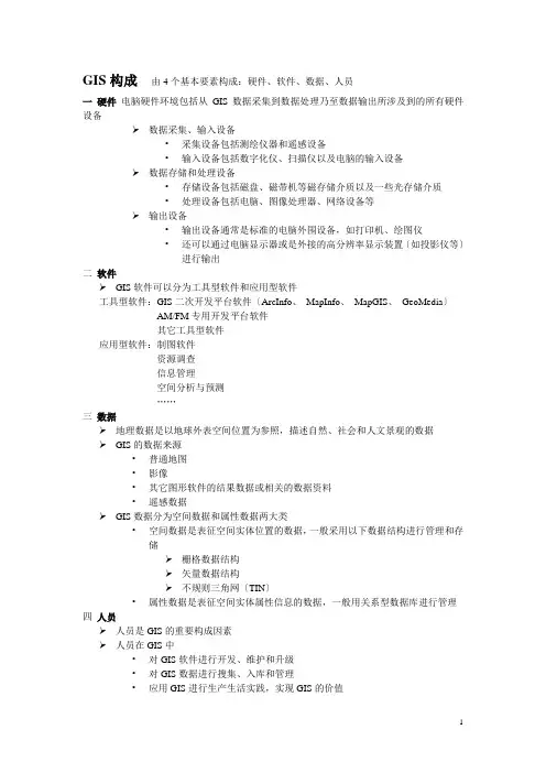 GIS设计与实现