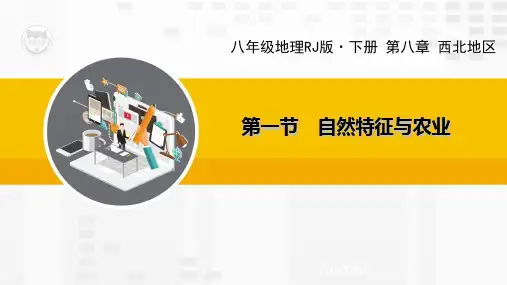 RJ人教版八年级地理下册教学课件1.第八章 西北地区第一节 自然特征与农业