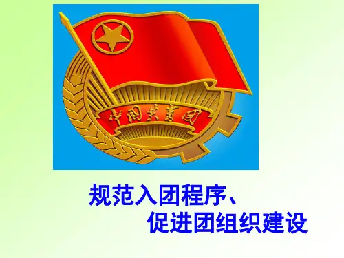 入团培训课件