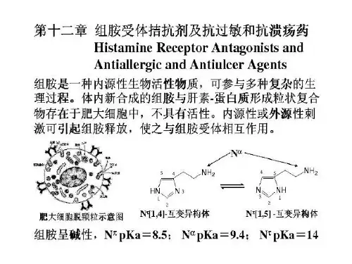 中山大学药物化学课件 消化系统药物
