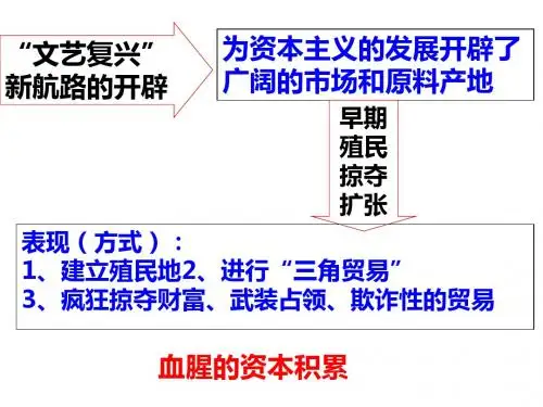 第16课 早期殖民掠夺