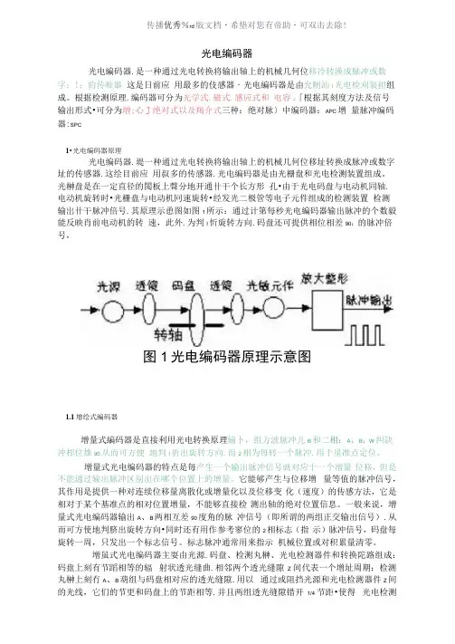 光电编码器详解