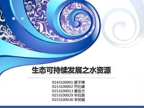 2015年12月17日——水资源保护