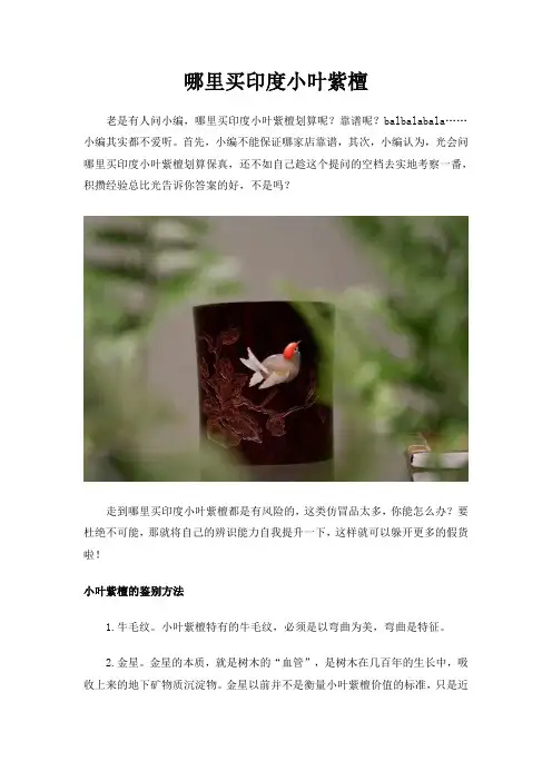 哪里买印度小叶紫檀